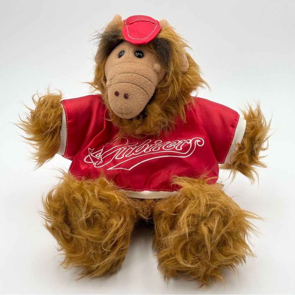 Vintage 1988 Alf hand‎ puppet burger king Orbiters baseball